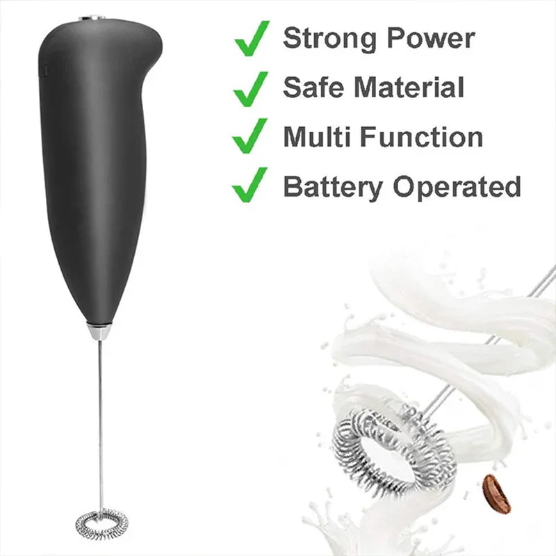 Coffee Starter Kit – Frother + Glass Cup