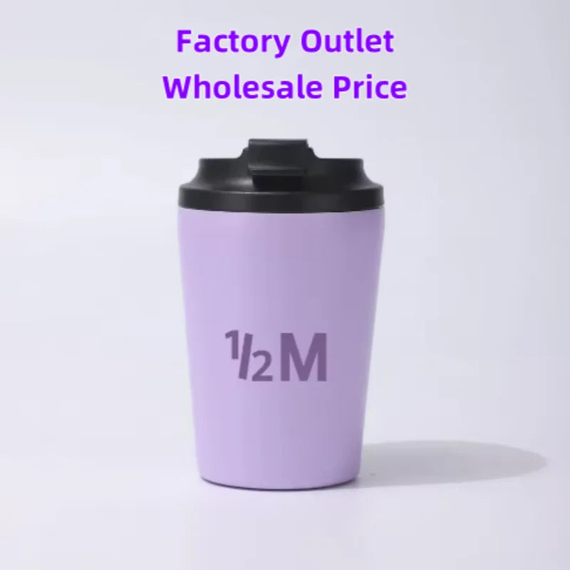 Insulated Stainless Steel Coffee Tumbler – Hot & Cold Leak-Proof Cup”